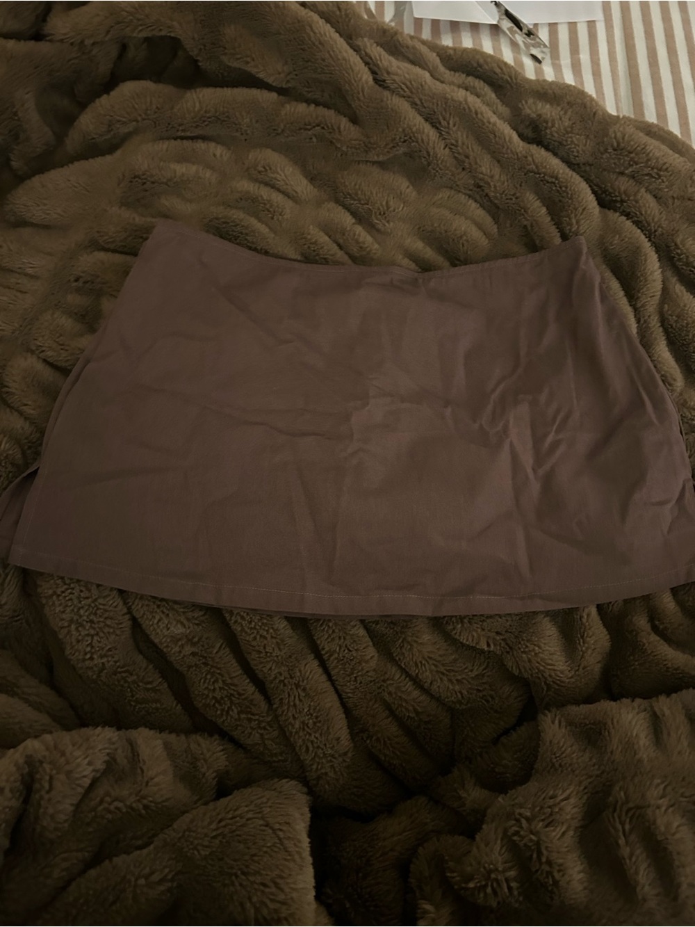 Classic Women's Brown Mini Skort